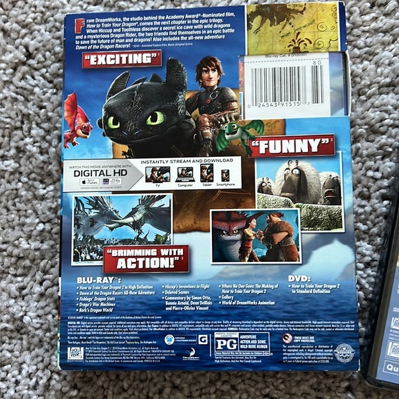 Bundle of 6 Dreamworks DVD & BluRay movies - Picture 2 of 4